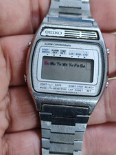 1989 SEIKO A158-5050 Digtal   Watch Not Work need Repair all original  Used Y