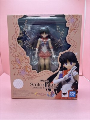 Bandai S.H. Figuarts Sailor Moon Sailor Mars Animation Color Edition Figure