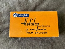 Vintage MANSFIELD Holiday Automatic 8mm  16mm Film Splicer Editing Equipment