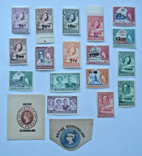 BRITISH COLONIES BASUTOLAND STAMPS OG lot of 20