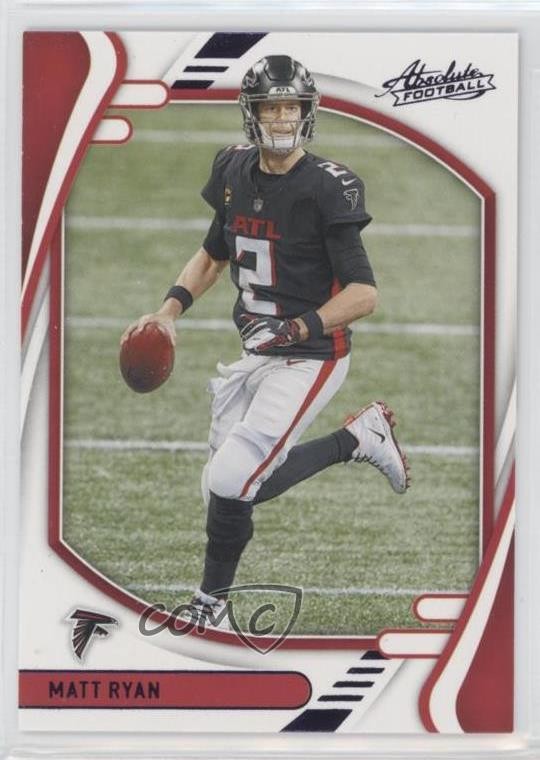 2021 Panini Absolute Purple Matt Ryan #33 11vc