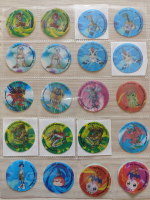 Boomer Digimon Lenticular 3D Tazo Duplicates 