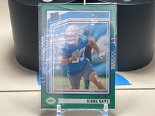 2024 Panini Donruss Sione Vaki Green Press Proof Rated Rookie Lions #332