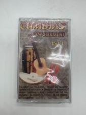 CUMBIAS CON MARIACHI Vol. 1 Cassette Tape Latin Mexican Cumbia Mariachi Music