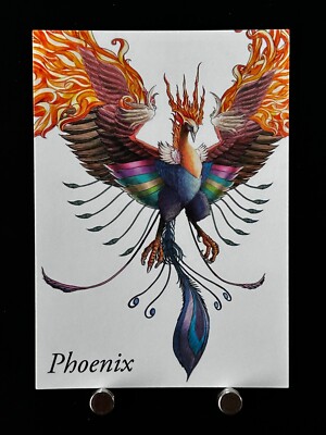 Phoenix FINAL FANTASY VII Anniversary Art Museum Card 1-063