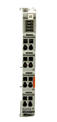 BECKHOFF EL3162 ETHERCAT TERMINAL 2-CHANNEL ANALOG INPUT MODULE