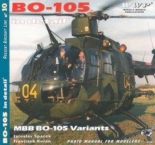 WWP B010: MBB BO-105 Variants in Detail Modellbau/Buch/book/Helicopter/Fotos/