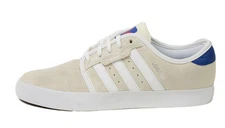 Adidas SEELEY White Cream Royal Skateboarding Discounted (303) Men's Shoes