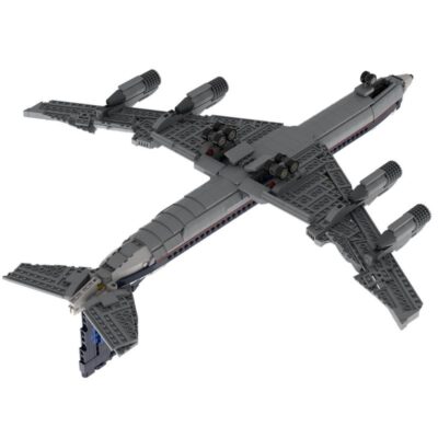 1/80 Scale 707-Saha Airlines Jetliner 1559 teile MOC-107665 für ab 13 Jahren