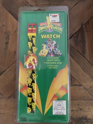 1993 Mighty Morphin Power Rangers Trini Watch Mint In Package 