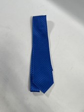 Mens Vesuvio Napoli Blue Striped Tie NEW