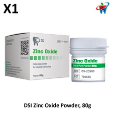 Dental DSI Zinc Ox de Powder Dental Fine Pure Temporary Dressing Canal Filling