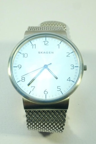 Men's SKAGEN ANCHER SKW6163 SILVER STAINLESS STEEL - Picture 1 of 7