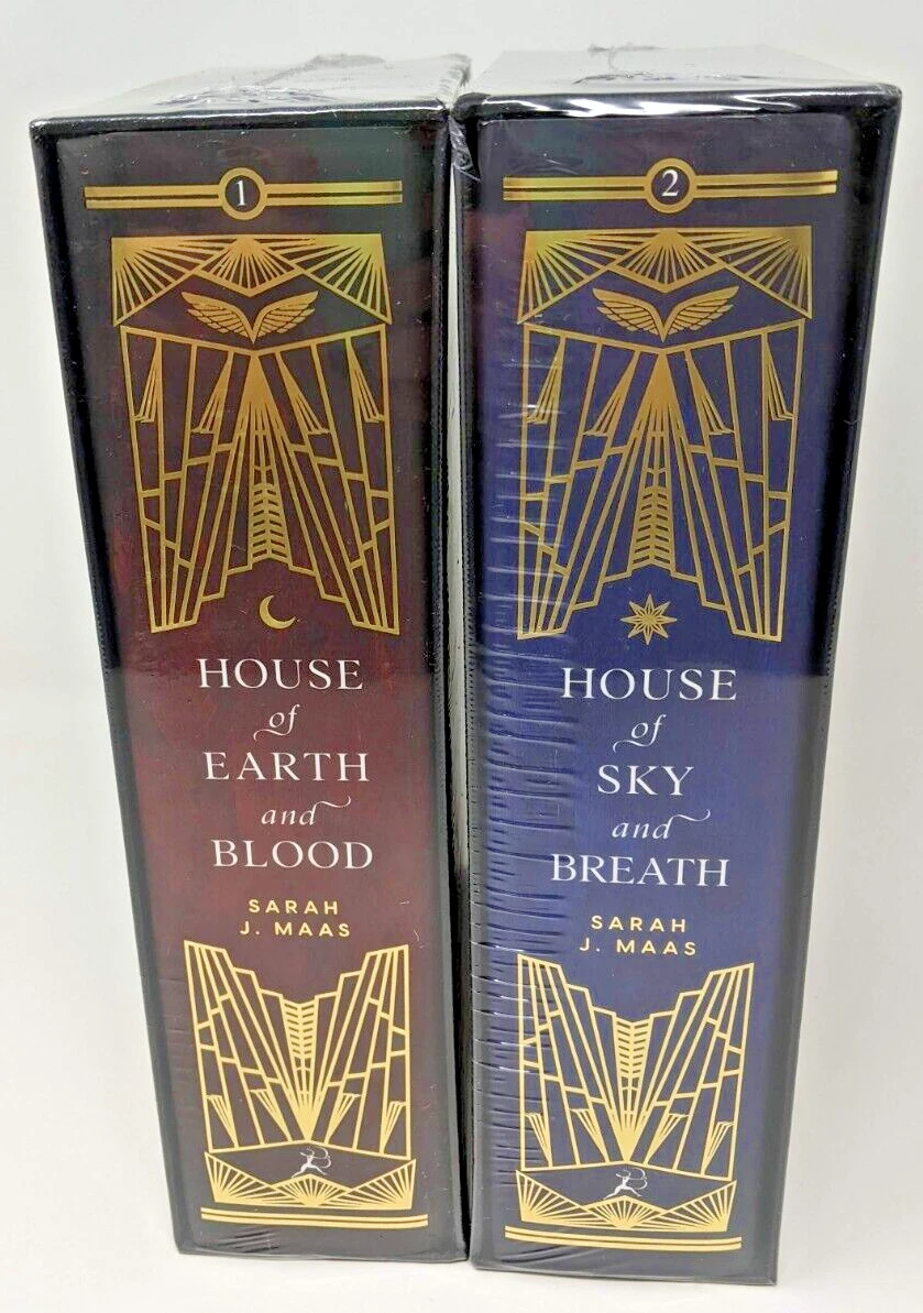 Crescent City Fairyloot Special Edition by Sarah J. Maas HOSAB CC1 CC2 Exclusive hajj.gov.eg