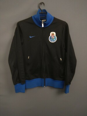 Porto Jacket Size SMALL Full Zip Soccer Football Nike 478279-010 ig93