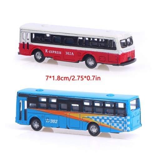 1:150 Metal Miniature Model Bus For Garden /Railway/Railroad/Train Layout/TO X❤F - Imagen 3 de 12