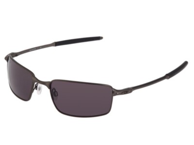 New Oakley MPH 2006 Square Wire Sunglasses Pewter w/Grey Lens 30-789