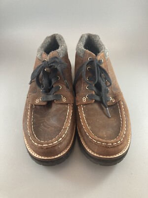 WOOLRICH waterproof boots Mens 8.5 US suede leather EXPLORER  display picture 1