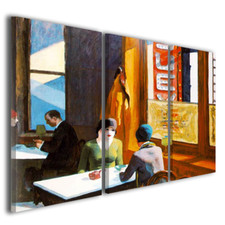 Stampe su tela canvas Hopper Edward chop suey quadri moderni su tela famosi 