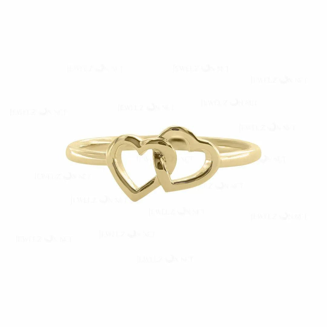 10kt Two Tone Diamond Heart Ring | Sterling & Knight Jewelry & Pawn