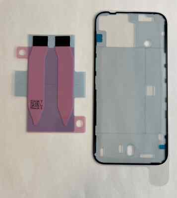 Apple iPhone Battery & Back Glass Adhesive 14 15 16 16e Plus Pro Max OEM Genuine