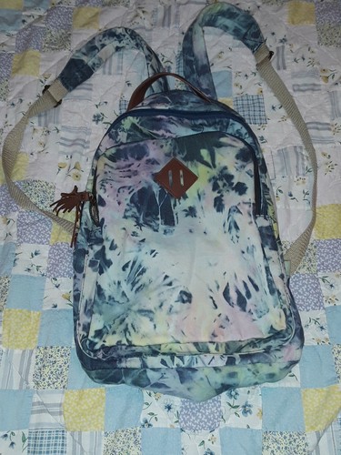 Tie-Dye Backpack 2 Zippered pouches 