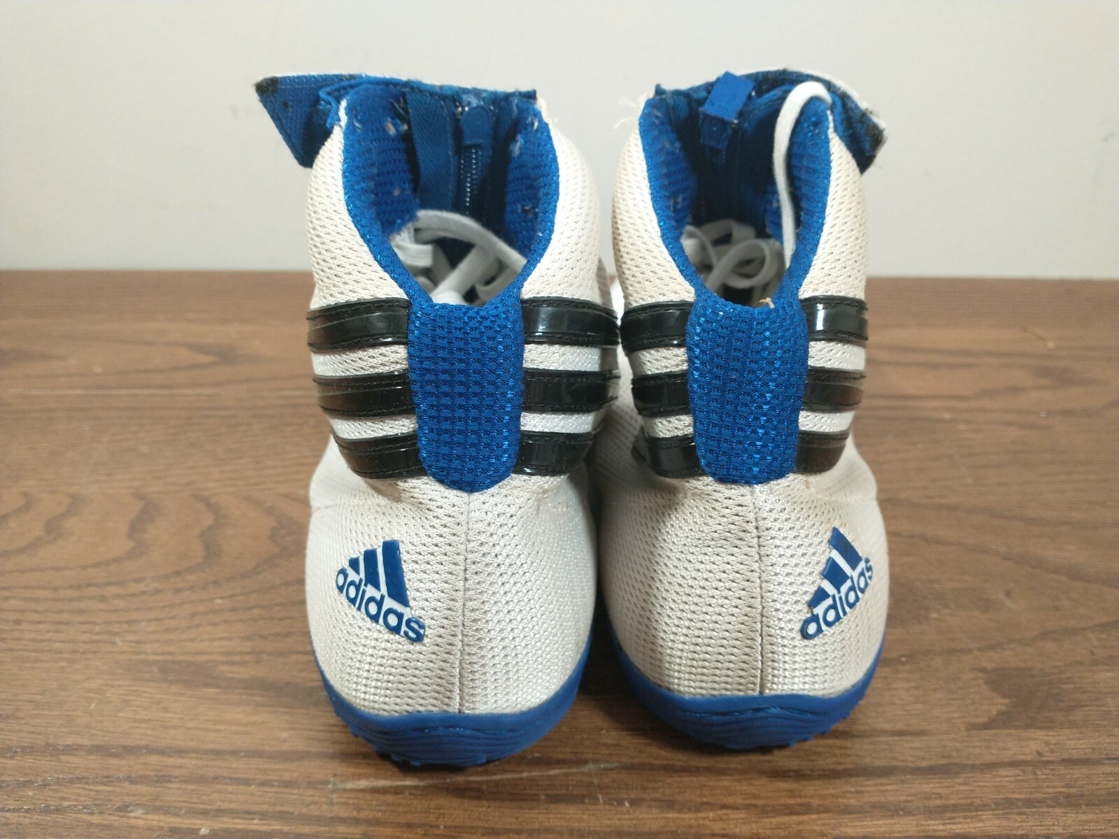 Rare Adidas Adizero Sydney Wrestling Shoes Size 14 Bl… Gem