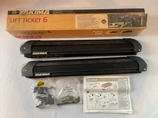 Yakima Lift Ticket 6 Premium Ski and Snowboard Rack Mount #3063. New Open Box