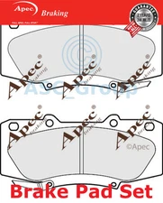 Apec Front Brake Pads Set EO Quality Replacement PAD1872