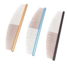 Pet Hair Comb Metal Shedding Dog Grooming Comb Hair Remover Brush Cats Cleaning