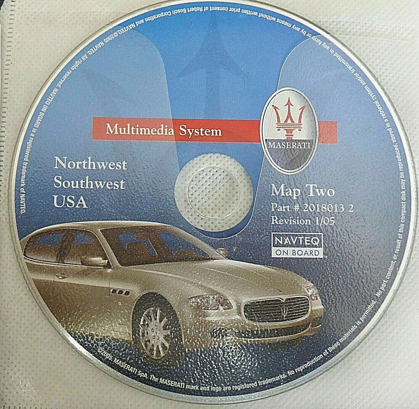 Maserati Quattroporte 2005-2009 Head unit