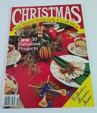 Christmas Year-Round Needlework Craft Ideas 30 Projects Collectors Issue 1990