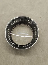 Vintage Schneider-Kreuznach Xenar f/4.5  135 Lens only Germany No lens caps
