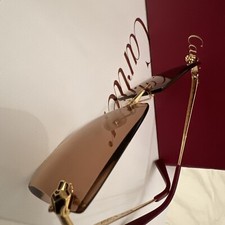 NEW Cartier CT0397S-003 Gold Sunglasses