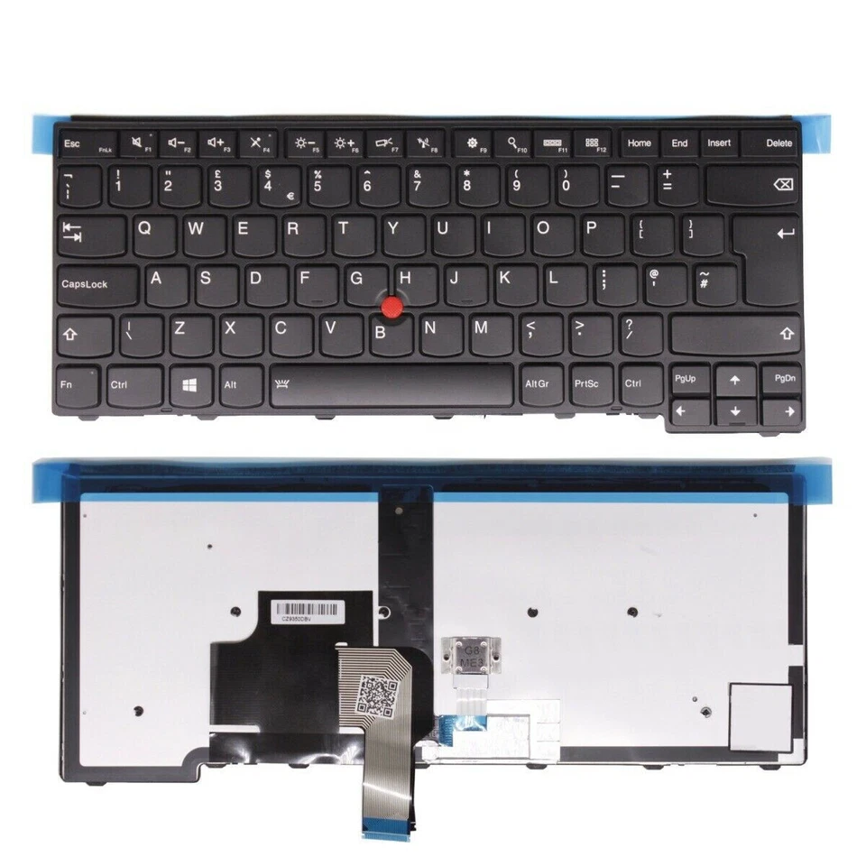 Teclado portátil para THINKPAD E431 L450 L460 L470 PUNTERO TECLADO REINO UNIDO Foto 4 de 4