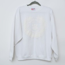 Vintage 80s USA Olympics Center Sweatshirt Size Medium Made In USA Crewneck