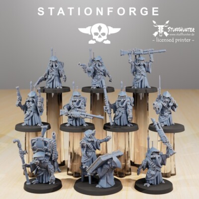 Scavenger Junkards - Station Forge - Cults Mechanical Wargaming Robots