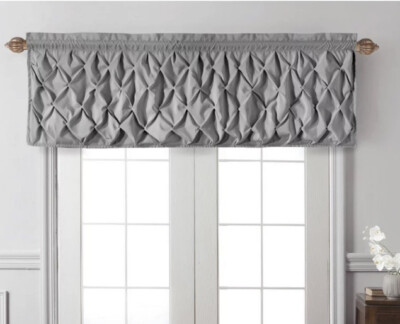 VCNY Home Carmen Pintuck Rod Pocket Light-Filtering Curtain