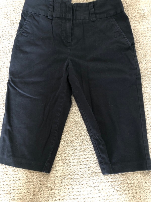 Little Girls BCX Pants Size 10 Capri  Style Cute With Boots W23” L12”