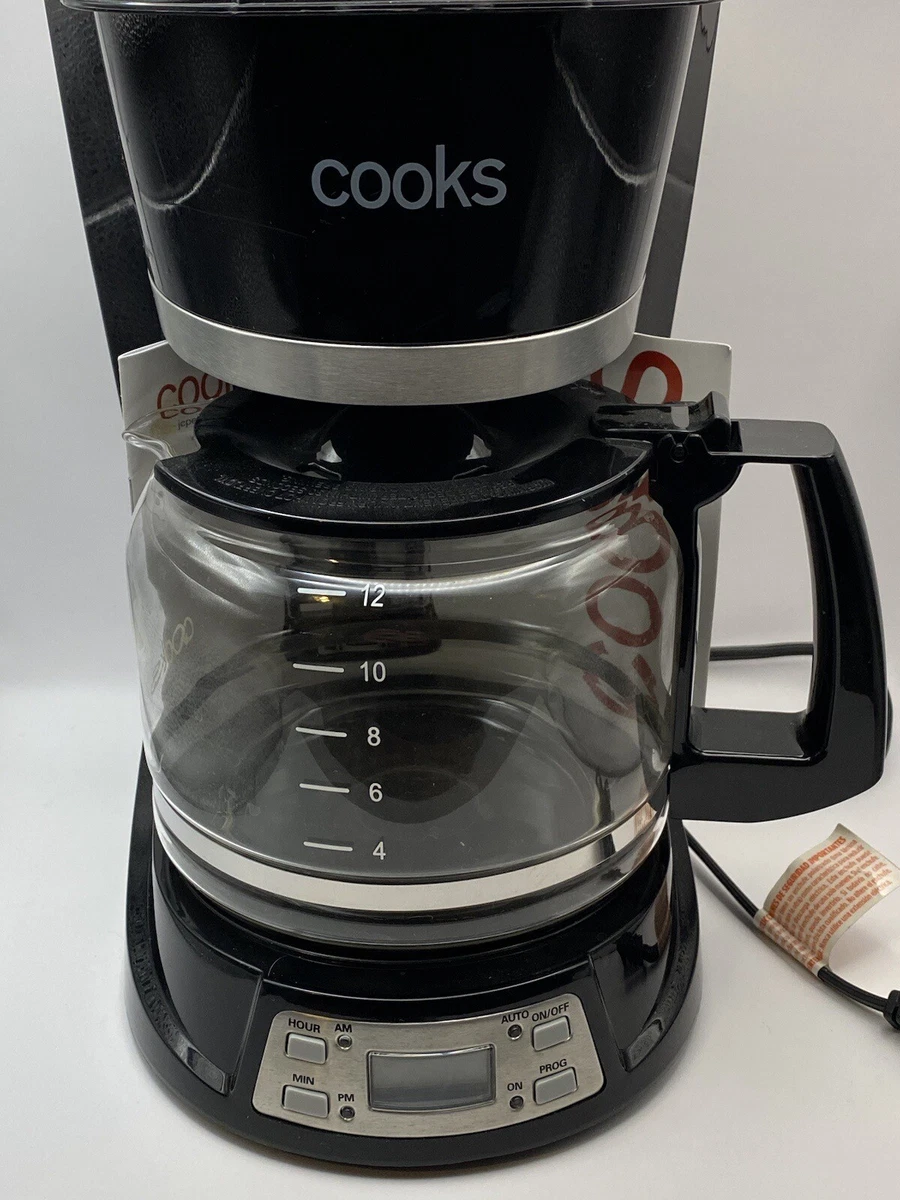 Cooks 12-Cup Programmable Coffee Maker