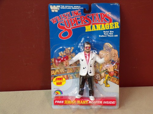 1985 LJN WWF WRESTLING SUPERSTARS MANAGER JIMMY HA...