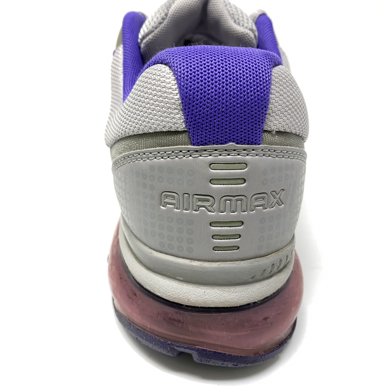 Nike Air Max 476784-050 Women's Running Shoes Sneakers Gray Purple Sz 7.5 M thumbnail 7