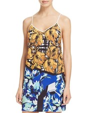 Clover Canyon Women's Shattered Garden Slip Dress Large