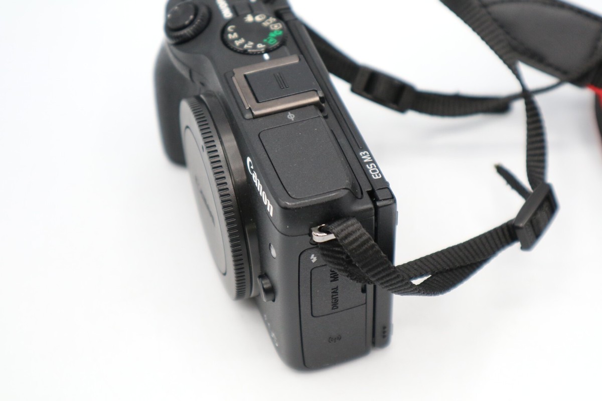 Canon EOS M3 18.0MP Digital Camera Black (Kit w/ 22mm 18-55mm 55