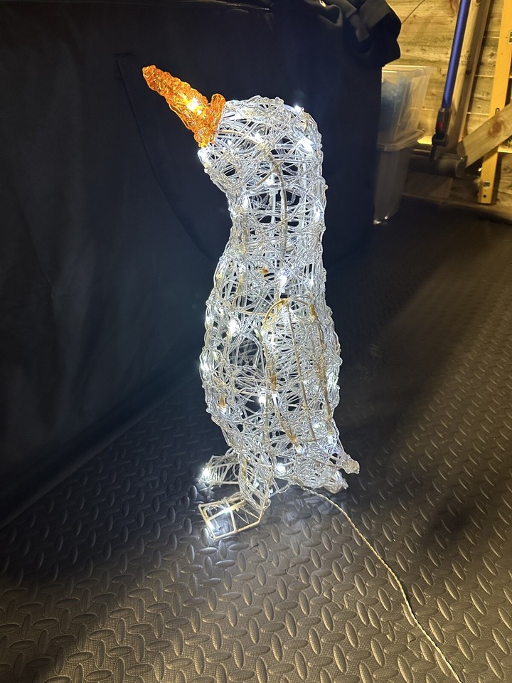 John Lewis Christmas Decoration LED Penguin eBay