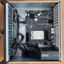 Threadripper 7970X + Supermicro H13SRA-F MOBO IPMI KVM + 3U Case SFX SF850L PSU