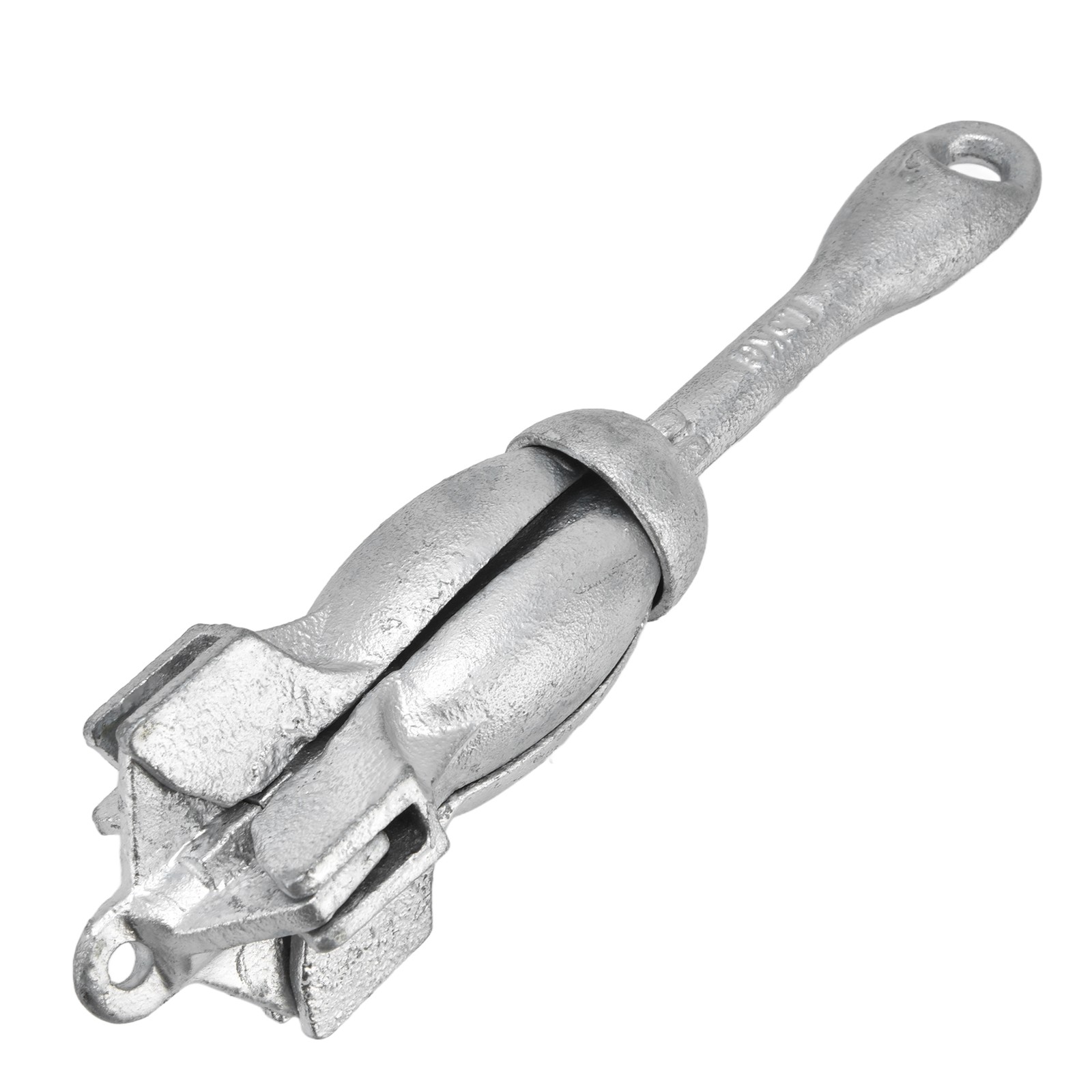 Foldable Anchor Grapnel 4 Flukes 1.5kg Carbon Steel For Kayak Canoe