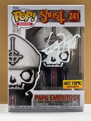 SIGNED Funko Pop! GHOST - PAPA EMERITUS I #241 COA AUTHENTICATED