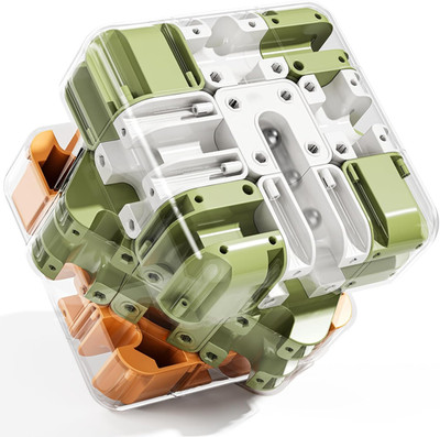 3D Cube Puzzle for Kids & Adults | Color Match Brain Game | Educational Toy Gift