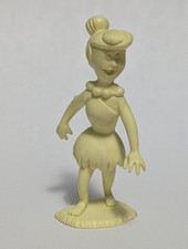 Marx Flintstones Wilma Flintstone Vtg 1960s Plastic Prehistoric PlaySet Figure